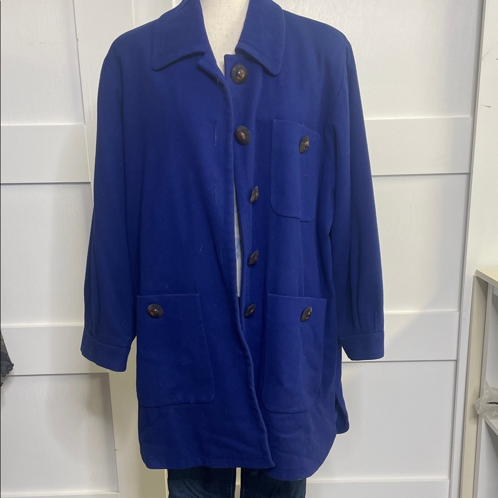 Yves St Laurent Women’s Oversized Coat - Sz M
